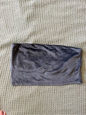 AERIE velvet bralette-strapless
